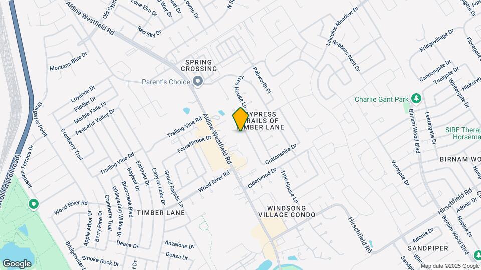 3014 Forestbrook Dr Map and Location Details