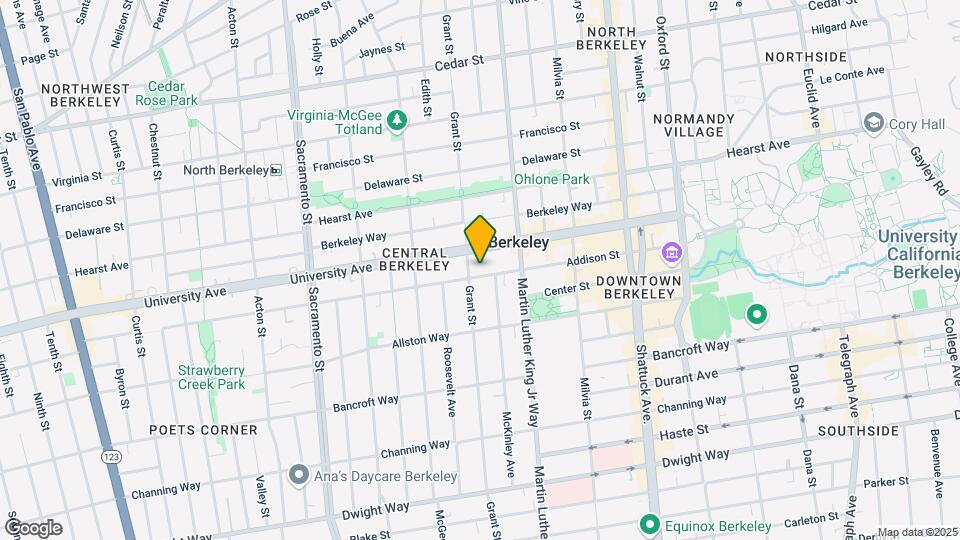 1811 Addison St Map and Location Details