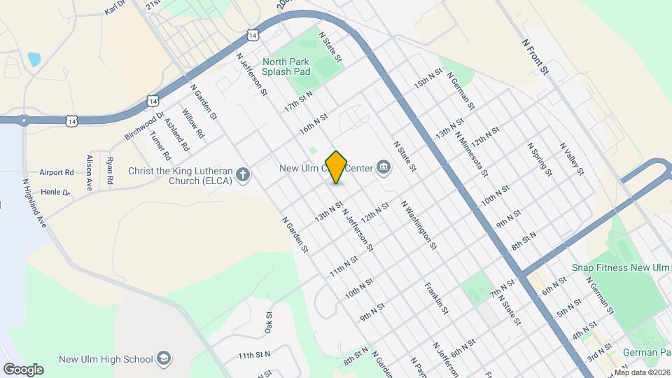 1320 N Jefferson St Mapa y Detalles de la Ubicación
