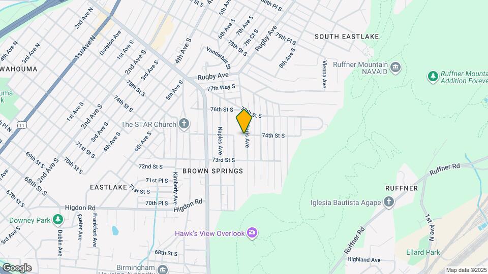 7344 Paris Ave Map and Location Details