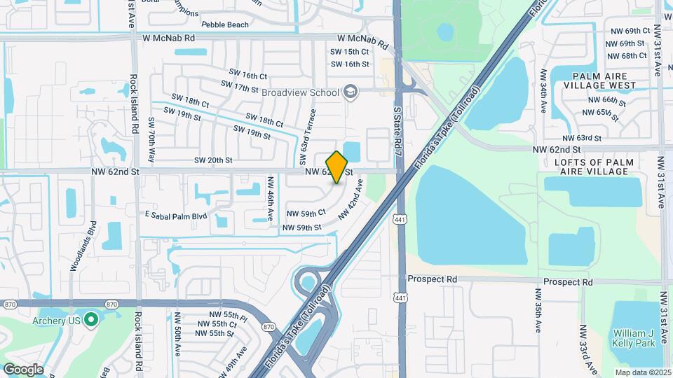 6020 NW 43rd Ave Map and Location Details