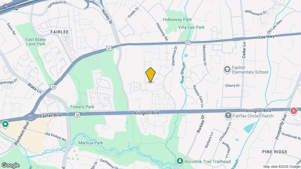 9105 Suede Ct Map and Location Details