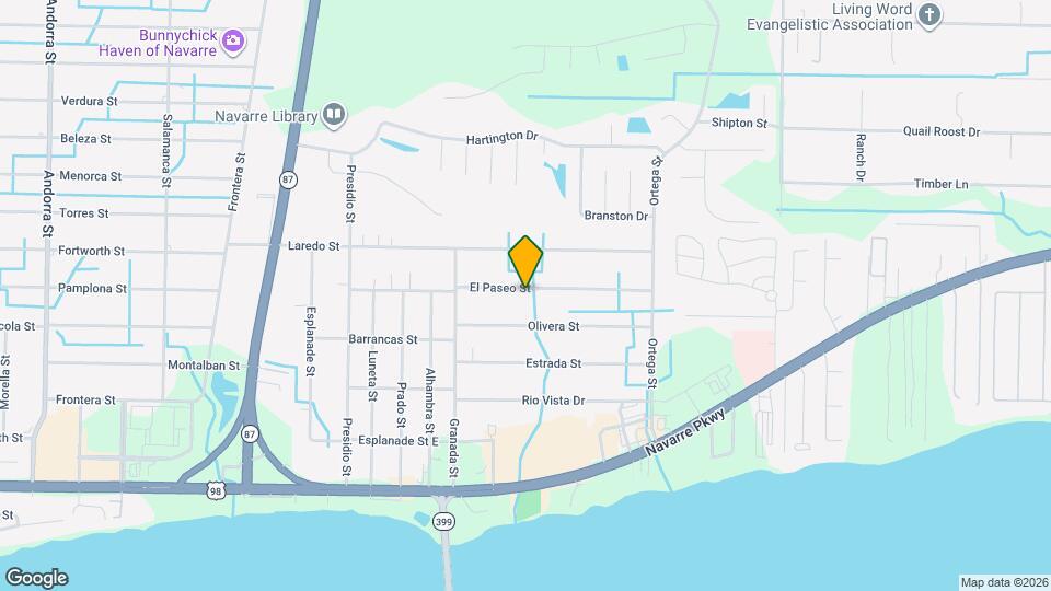 8665 El Paseo St Map and Location Details