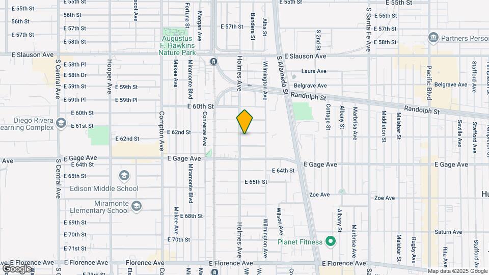 6208 Holmes Ave Map and Location Details