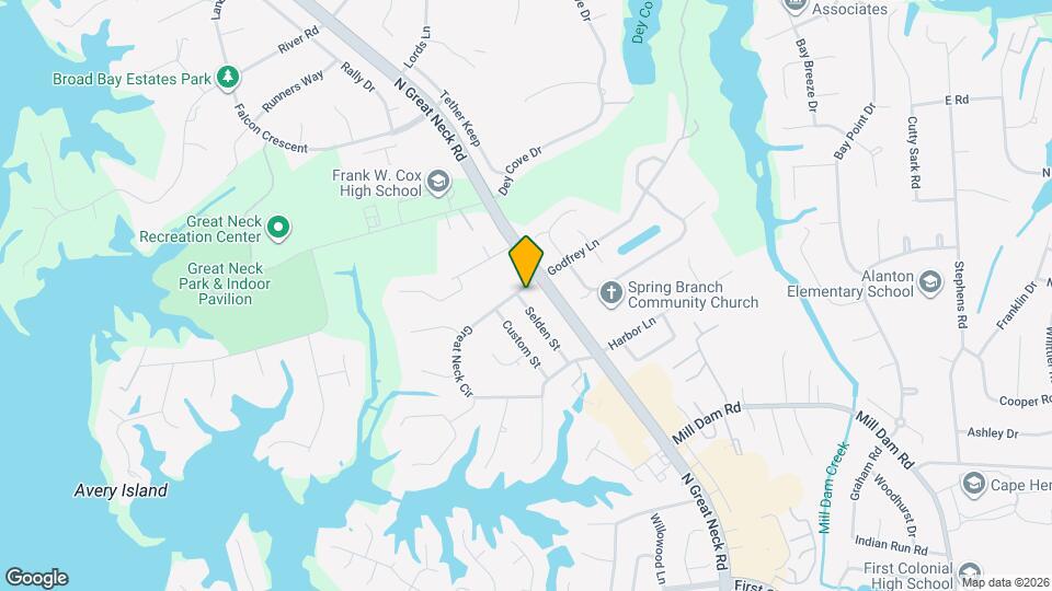 1540 Selden St Map and Location Details