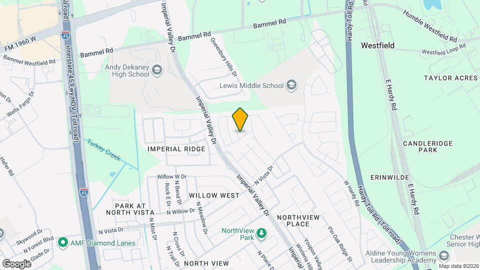 22006 Sovereign Hts Ln. Mapa y Detalles de la Ubicación