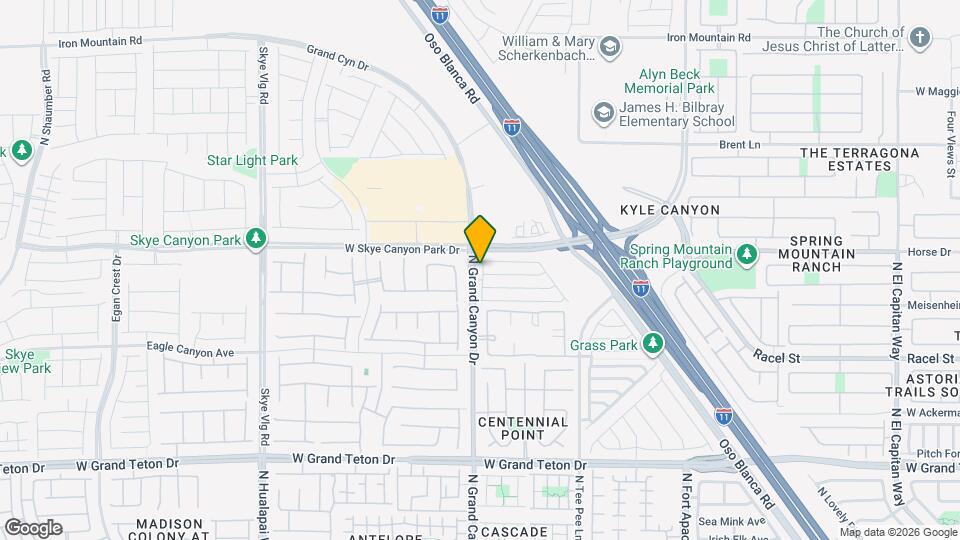 8457 Spencer Canyon St Mapa y Detalles de la Ubicación