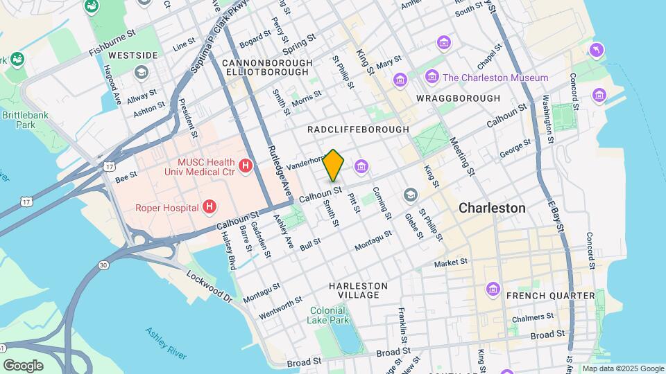 220 Calhoun St Map and Location Details