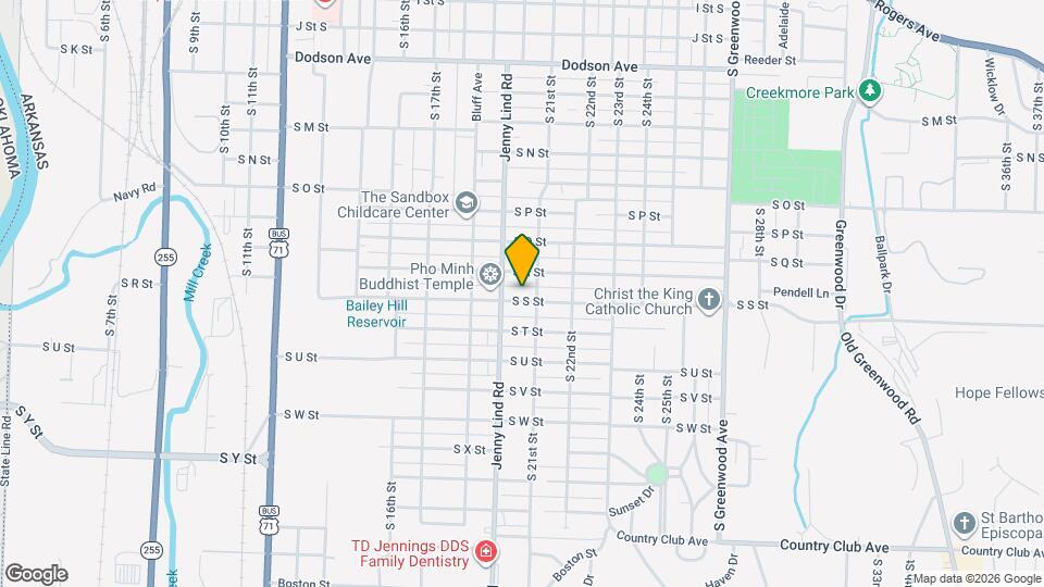 2011 S S St Map and Location Details