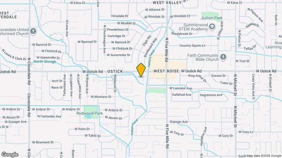 10873 W Ustick Rd Map and Location Details