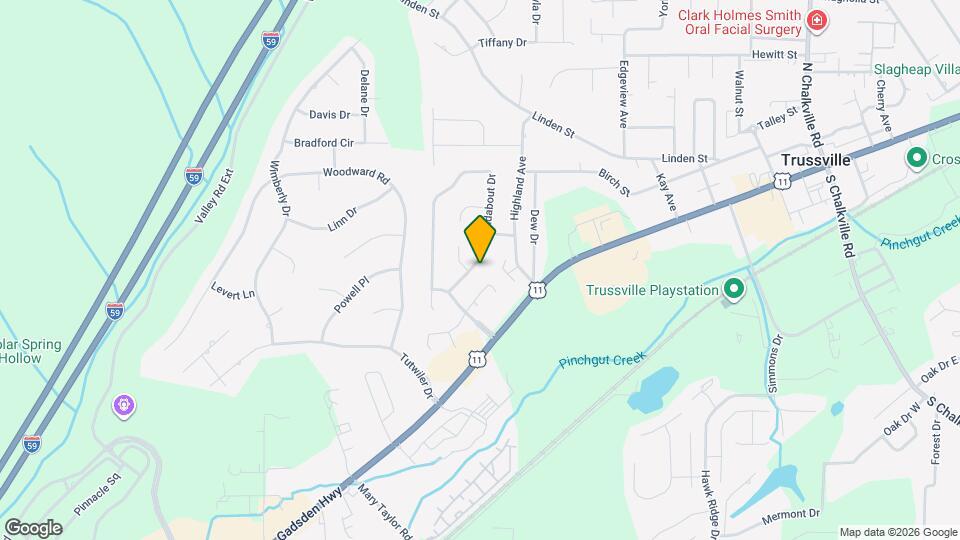 109 Roundabout Dr Map and Location Details