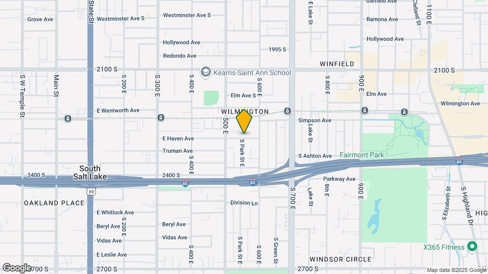 549 Stringham Ave Map and Location Details