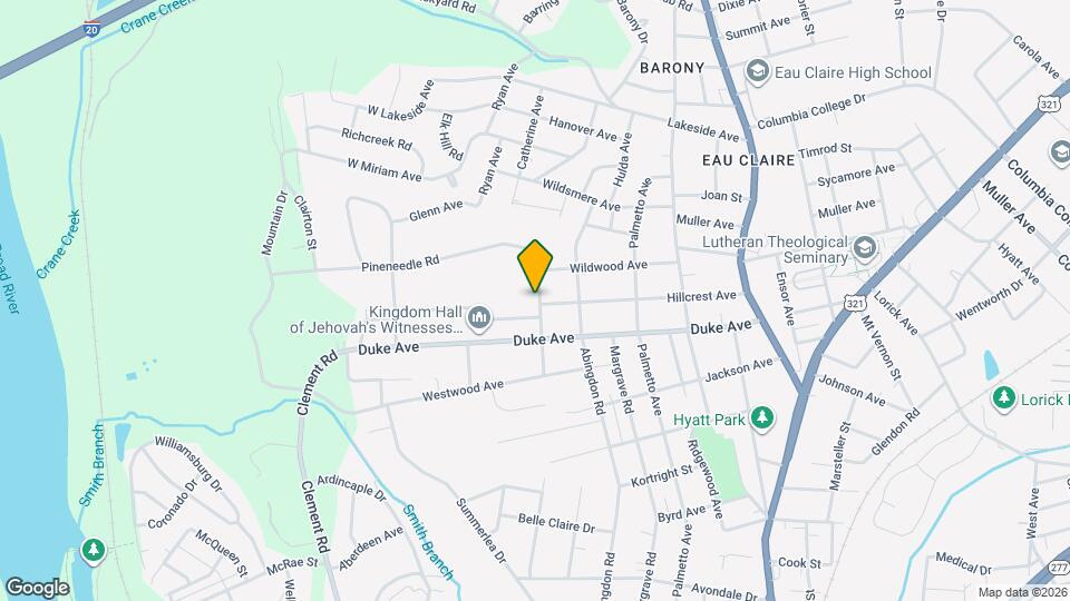 4205 Mildred Ave Mapa y Detalles de la Ubicación