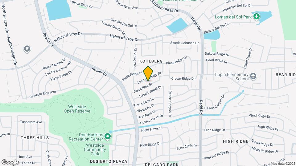 7097 Tierra Roja St Map and Location Details