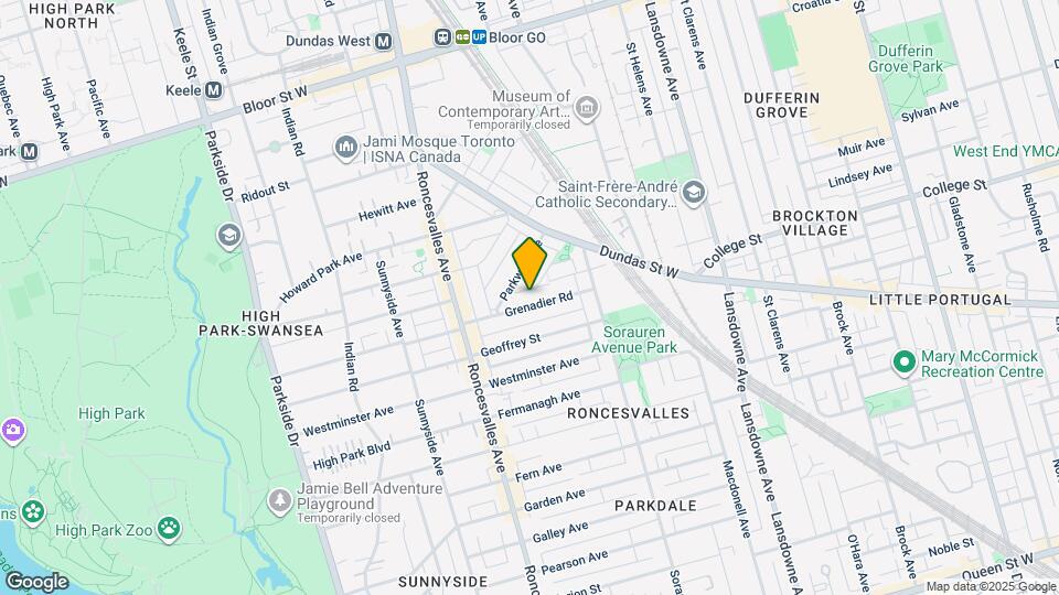 64 Grenadier Rd Map and Location Details
