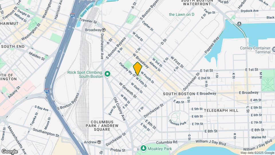 170 W 5th St Map and Location Details