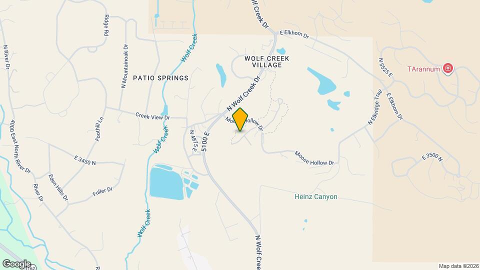 3537 N Fox Run Dr Mapa y Detalles de la Ubicación