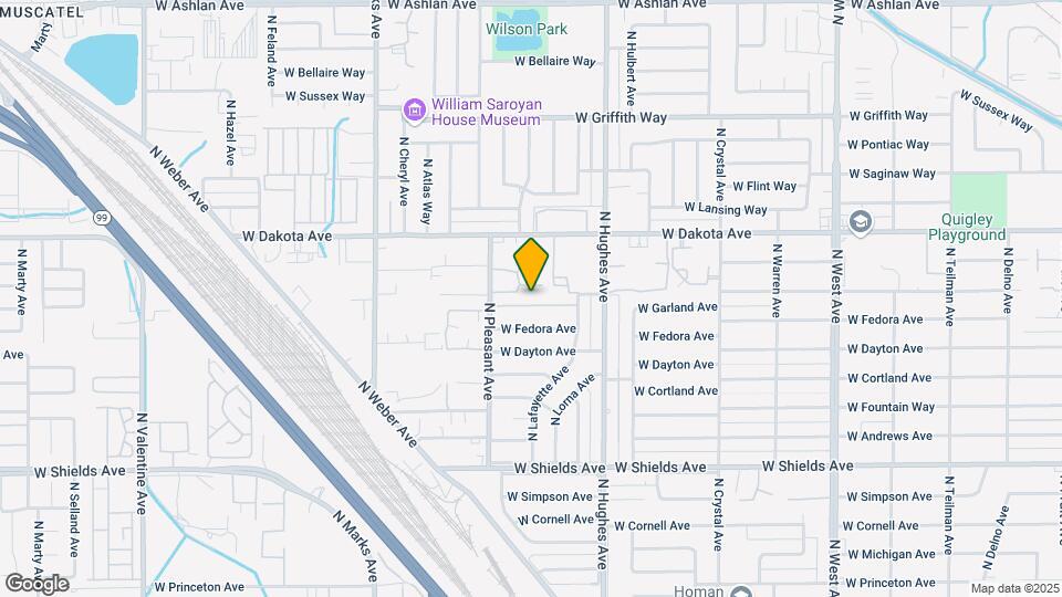 2330 W Garland Ave Map and Location Details