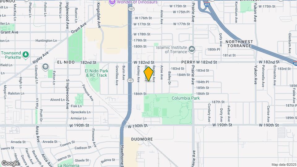 18436 Roslin Ave Mapa y Detalles de la Ubicación