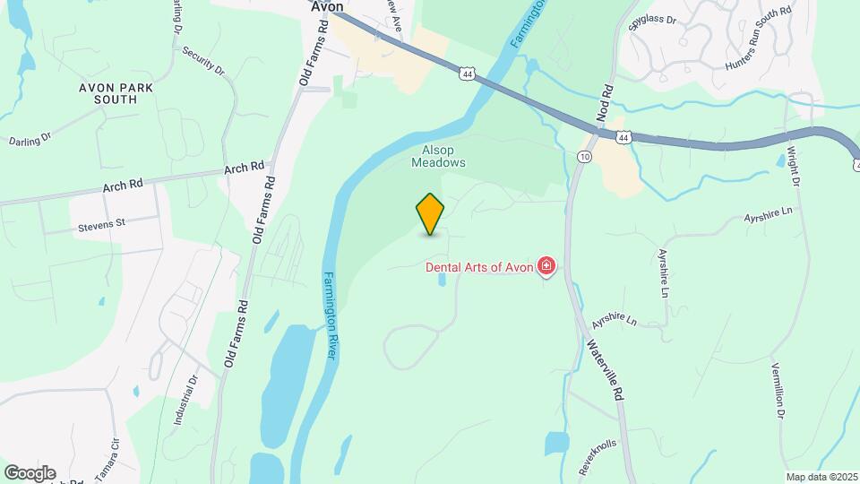 Avon Woods Apartments Map and Location Details