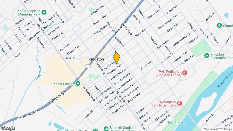 5860 N Landon Ave Map and Location Details