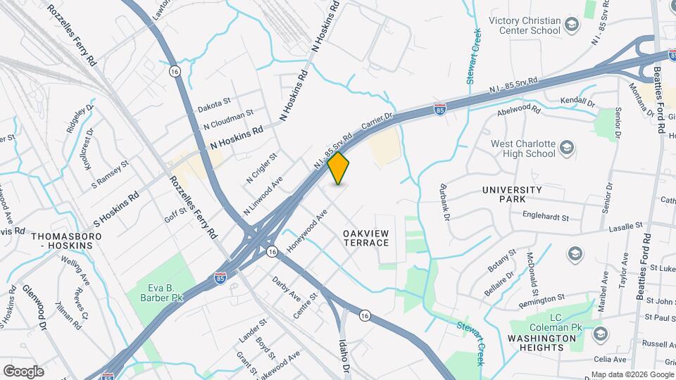 513 Honeywood Ave Map and Location Details