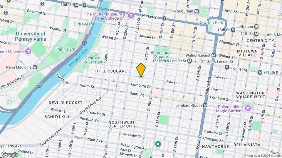 404 S 20th St Map and Location Details