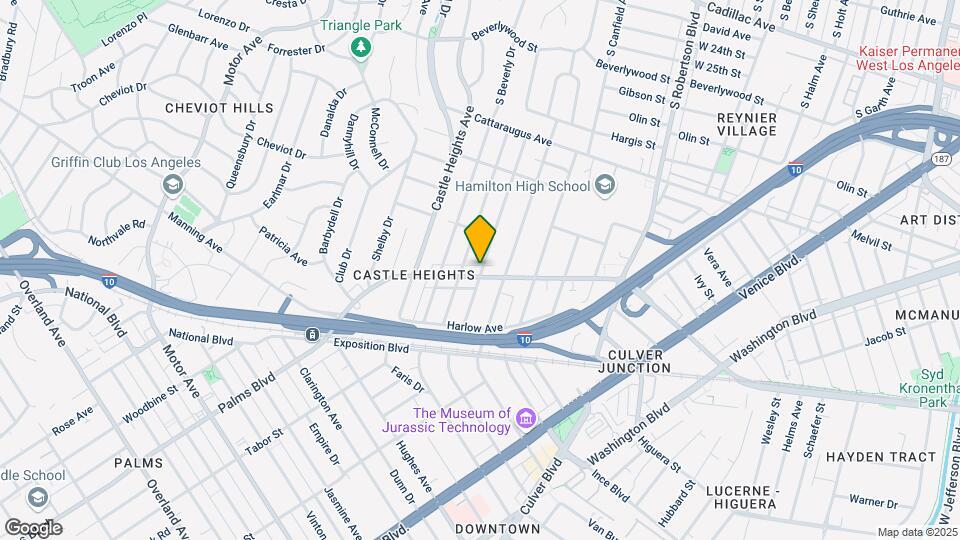 9501 National Blvd Mapa y Detalles de la Ubicación