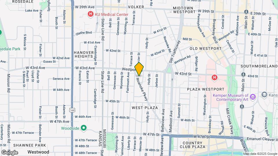 4329 Roanoke Pkwy Map and Location Details