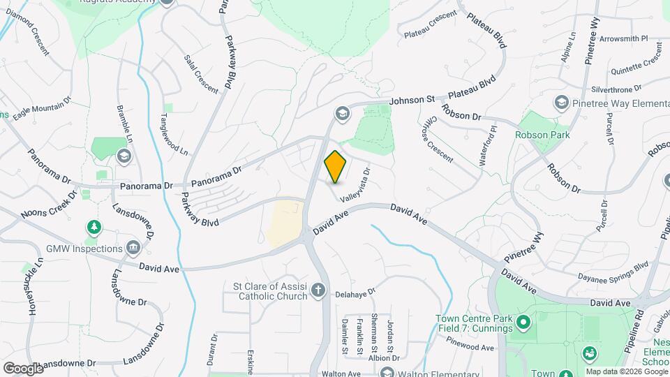 2909 Valleyvista Dr Map and Location Details