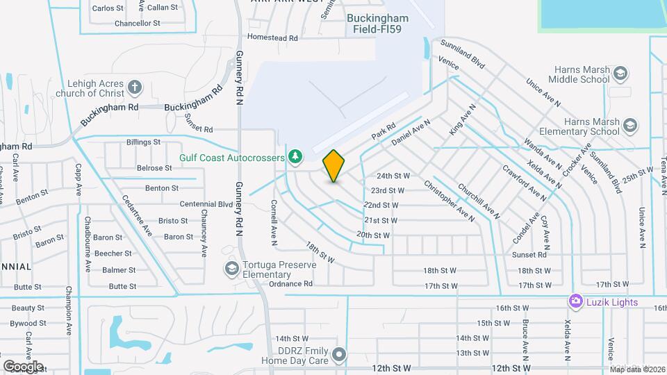 3925 22nd St W Map and Location Details