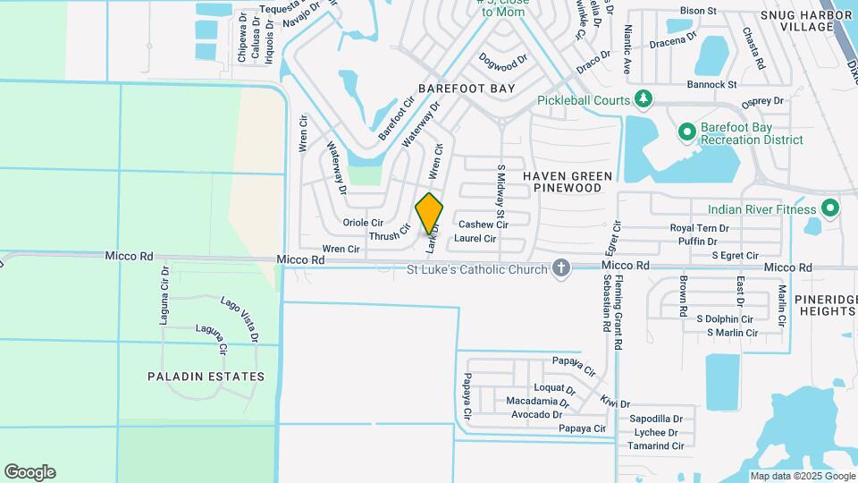 709 Lark Dr Map and Location Details