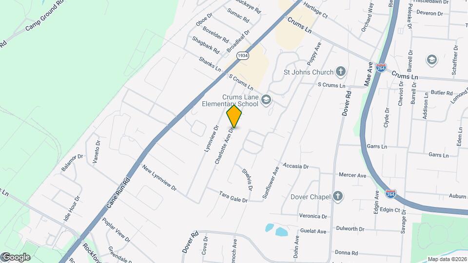 4341 Charlotte Ann Dr Map and Location Details