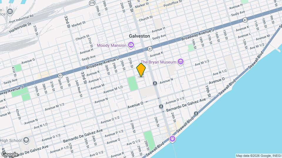 2612 Avenue M 1/2 Mapa y Detalles de la Ubicación