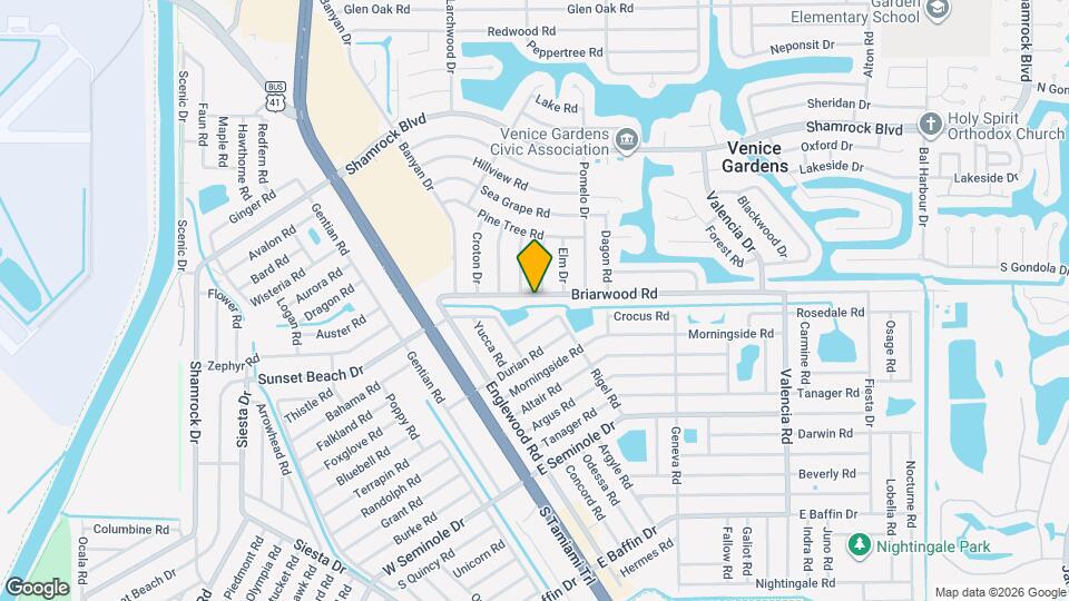 352 Briarwood Rd Map and Location Details