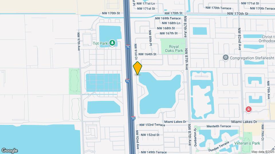 16011 NW 91st Ct Map and Location Details