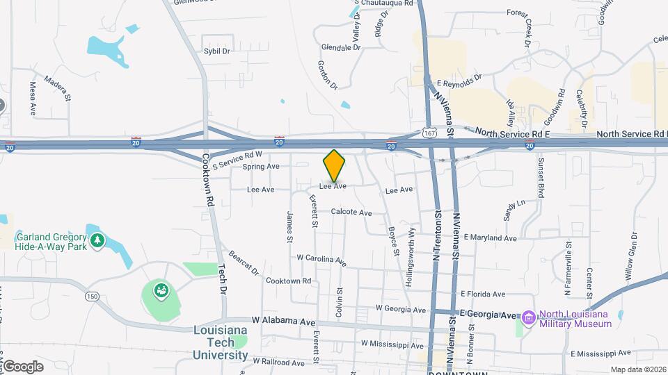 603 Lee Ave Mapa y Detalles de la Ubicación