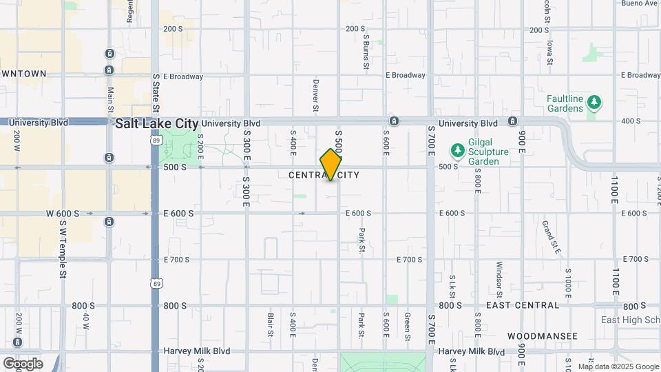 532 E 500 S Mapa y Detalles de la Ubicación