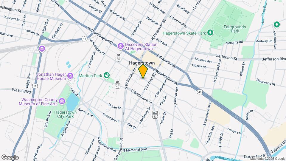51 E Antietam St Map and Location Details