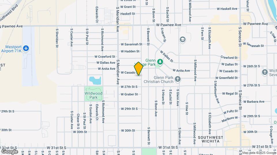 2210 W Greenfield St Map and Location Details