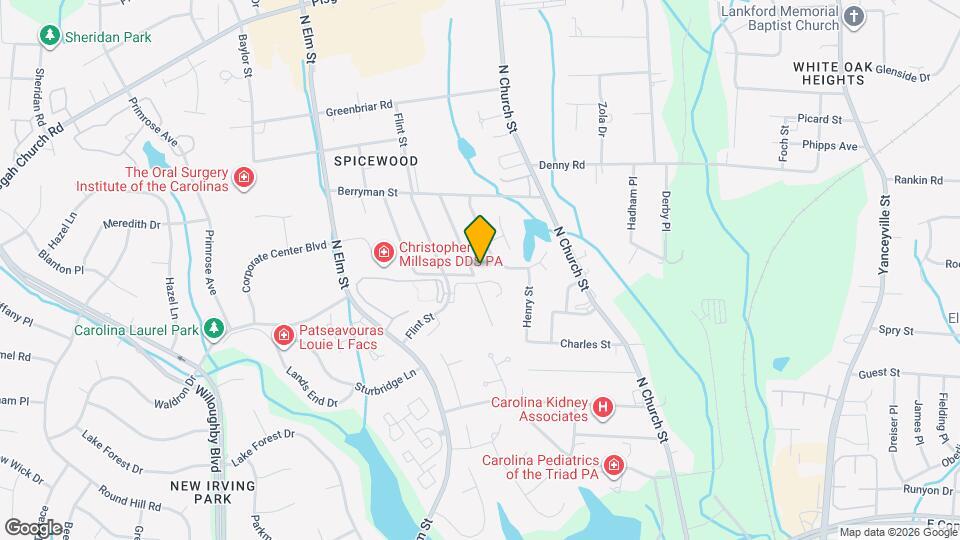 3602 Calvert St Map and Location Details