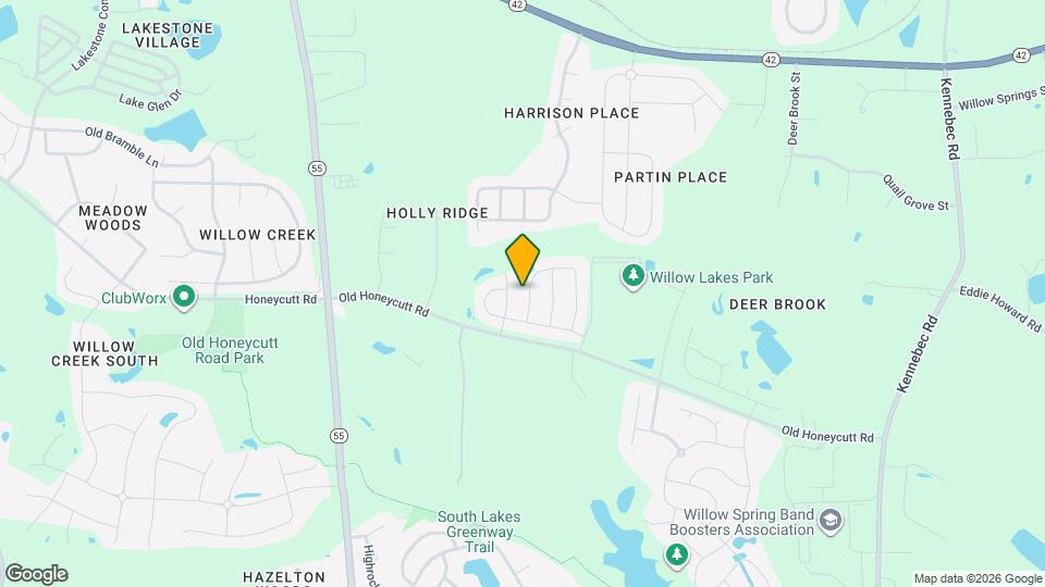 125 Wilbur Lake Dr Map and Location Details