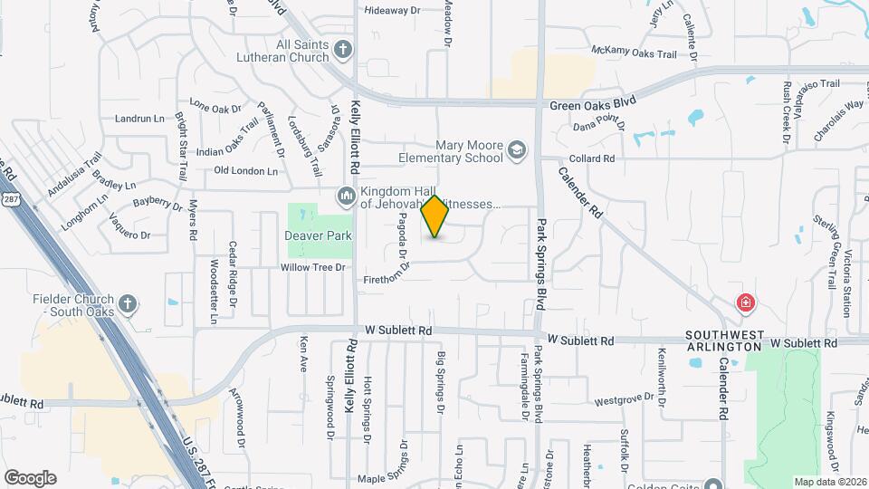 3920 Woodruff Ct Map and Location Details