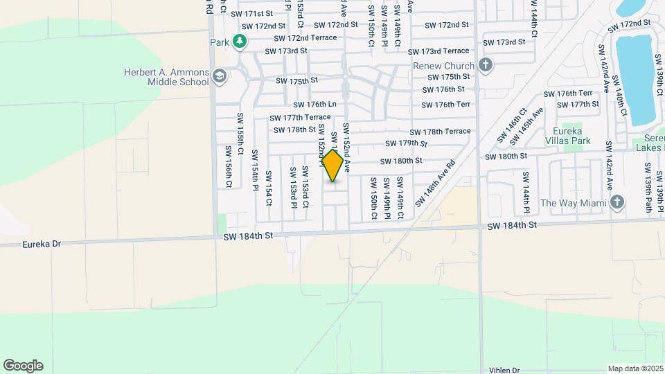 18122 SW 152nd Ct Map and Location Details