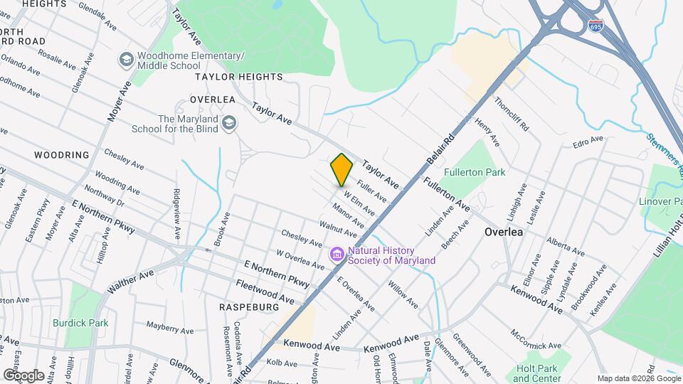 29 W Elm Ave Map and Location Details