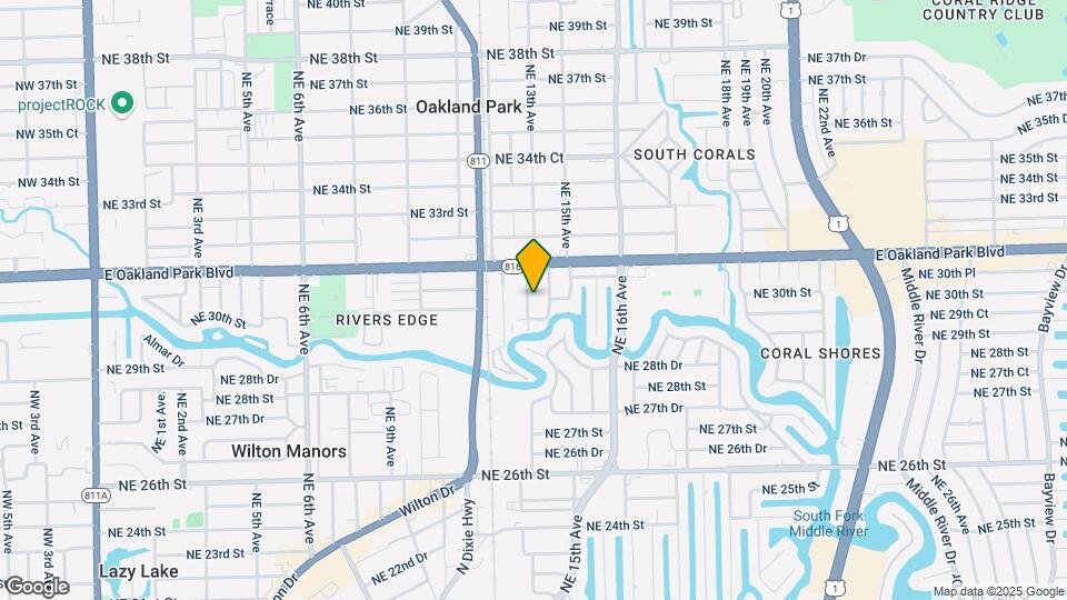 3042 NE 13th Ave Map and Location Details