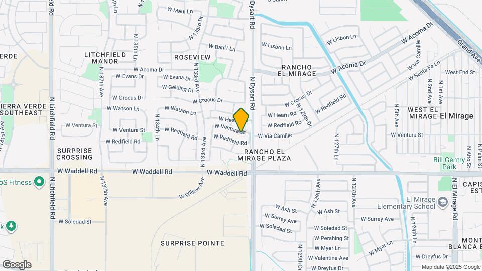 13133 W Ventura St Mapa y Detalles de la Ubicación