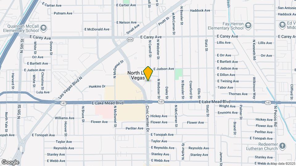 2123 N Carroll St Map and Location Details