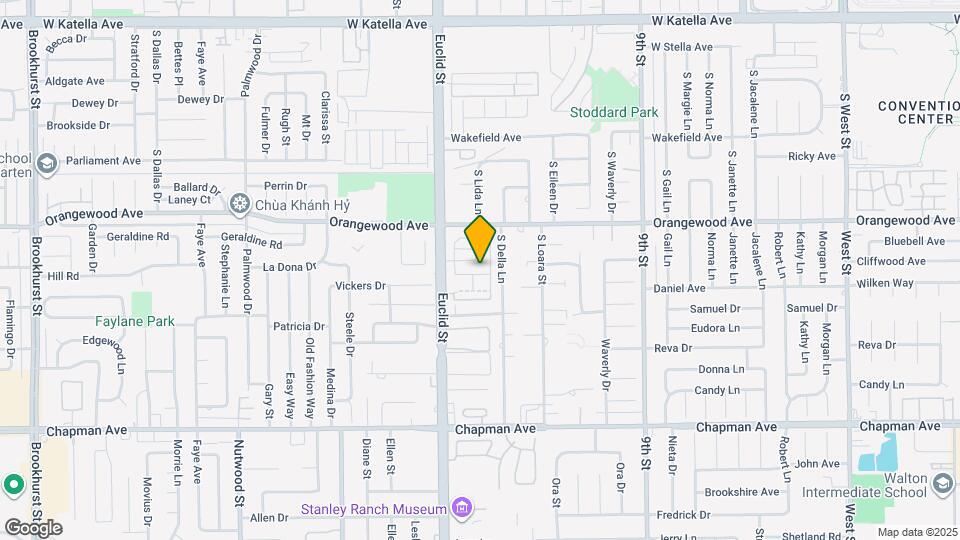 1658 W Cindy Ln Map and Location Details