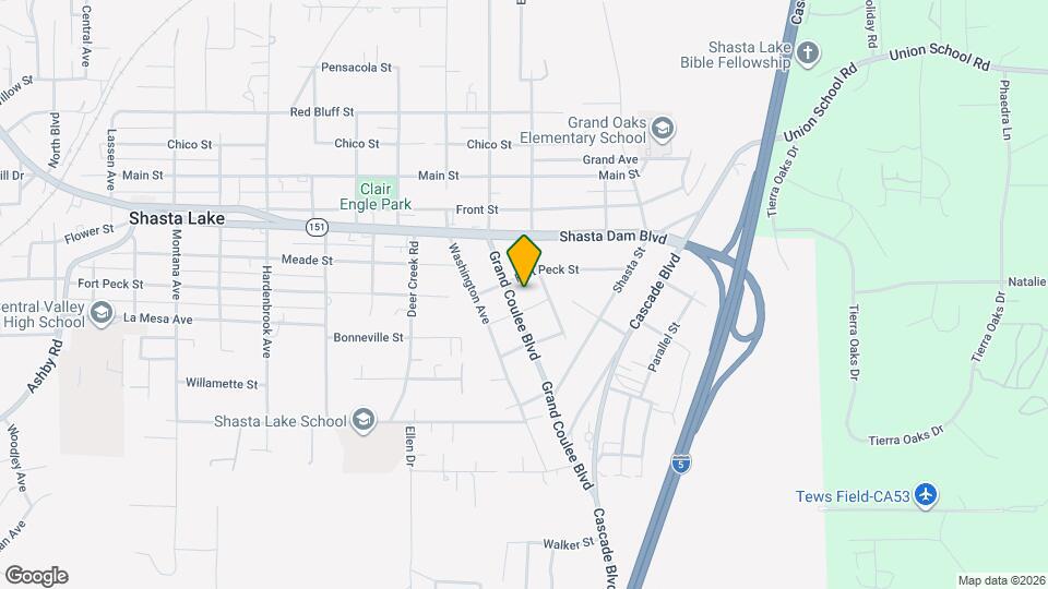 1825 Grand Coulee Blvd Map and Location Details